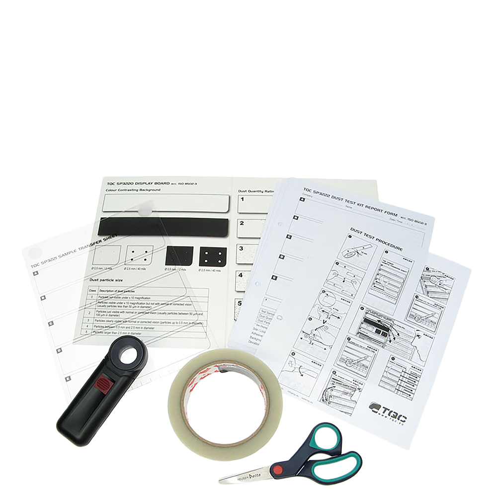 Dust Tape Test Complete Kit